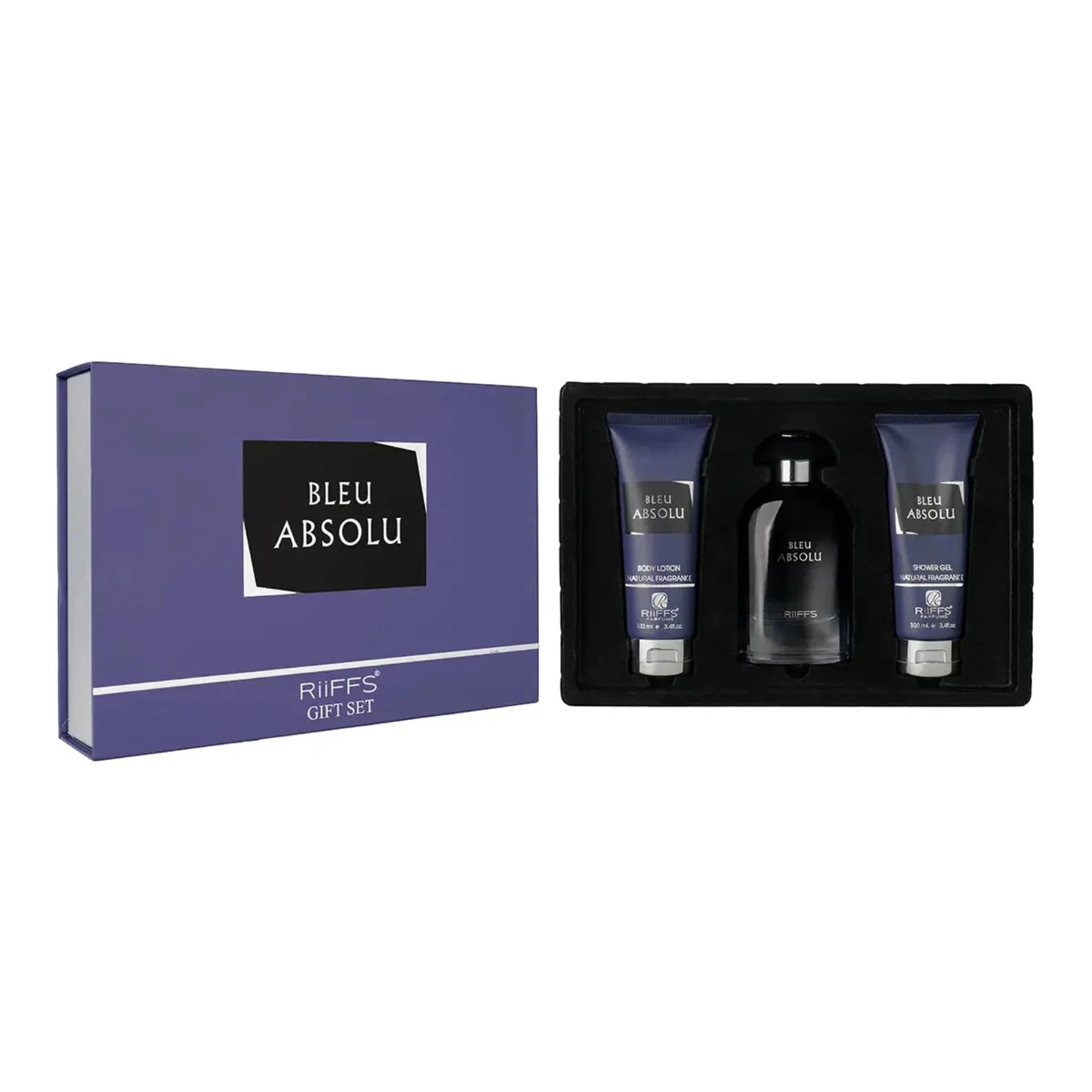 Riiffs Estuche Belu Absolue edp 100ml +S/G 100ml +B/L 100ml Hombre